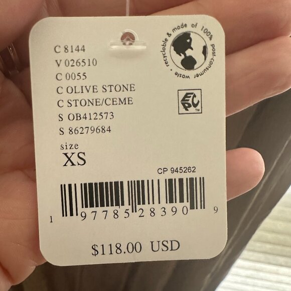 NWT Free People Extratropical Maxi Dress in Olive Stone - Picture 7 of 7